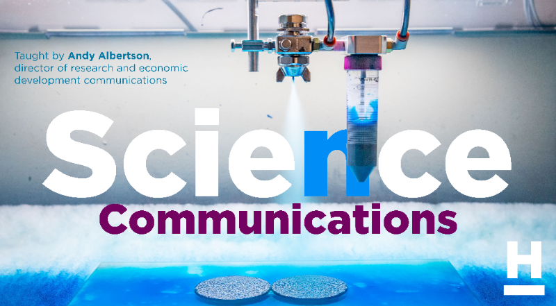 Science Communications course graphic