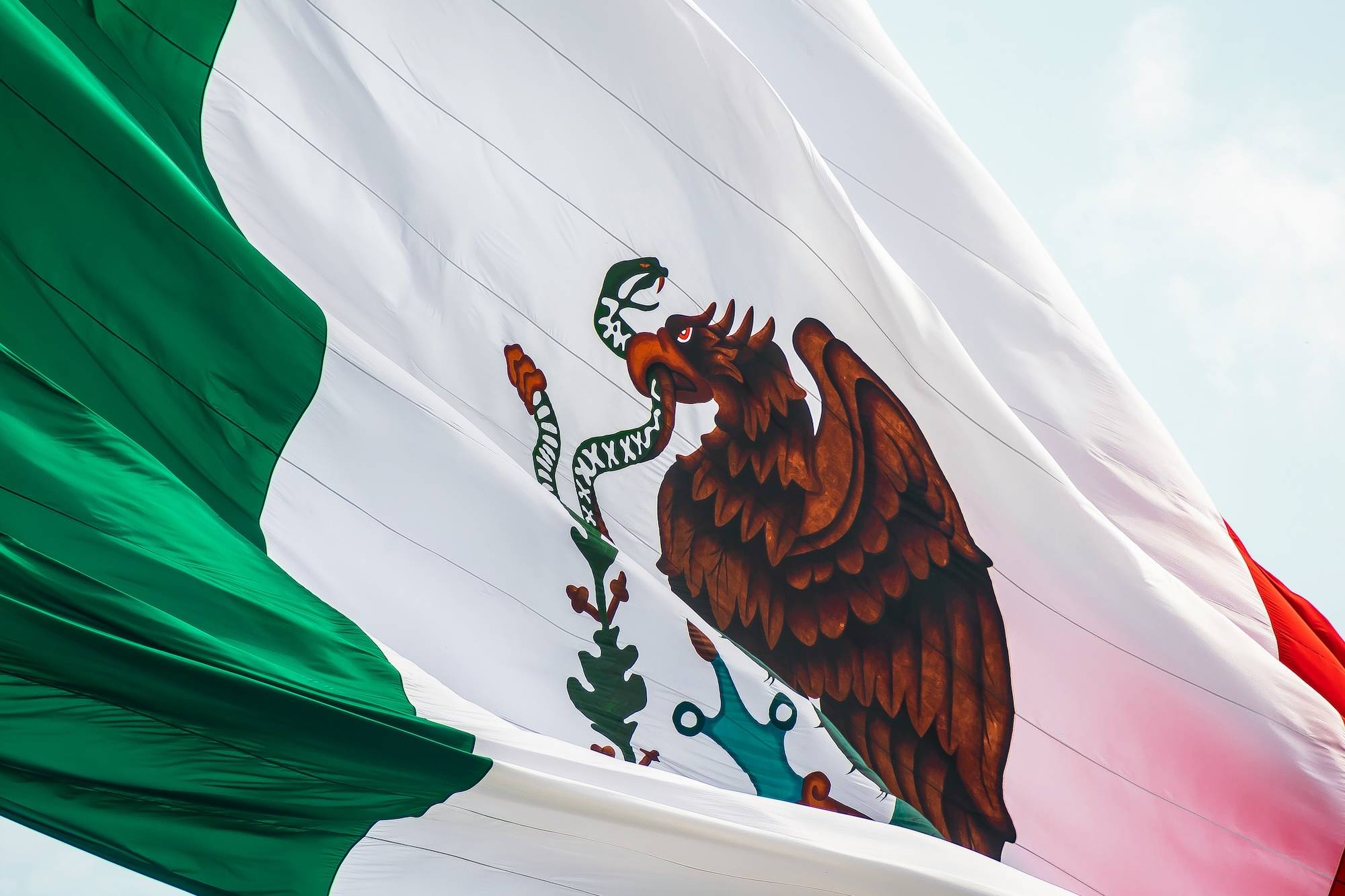 Flag of Mexico.