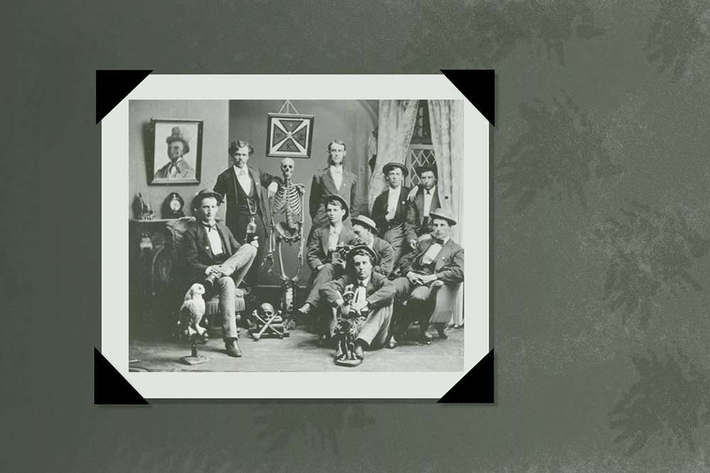 Picture of a 19th Century Fraternity
