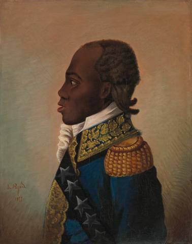 Rigaud, Louis.  Toussaint L’Ouverture, 1877, oil on canvas. Yale Peabody  Museum of Natural History,  Connecticut. 